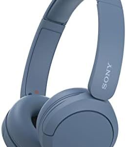 Sony WH-CH520 Wireless Headphones Bluetooth On-Ear Headset with Microphone, Blue New : Electronics